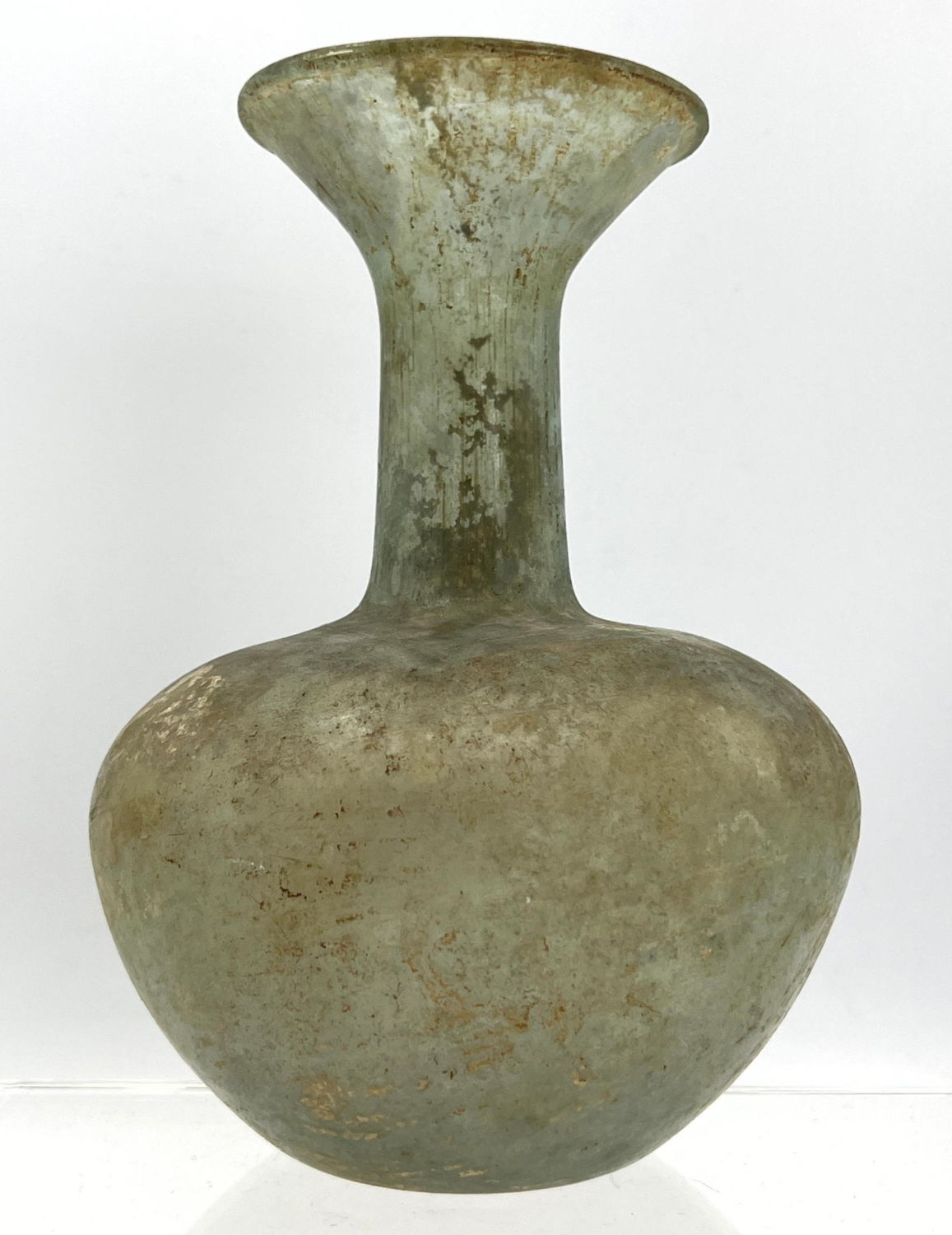 Ancient Roman long neck glass