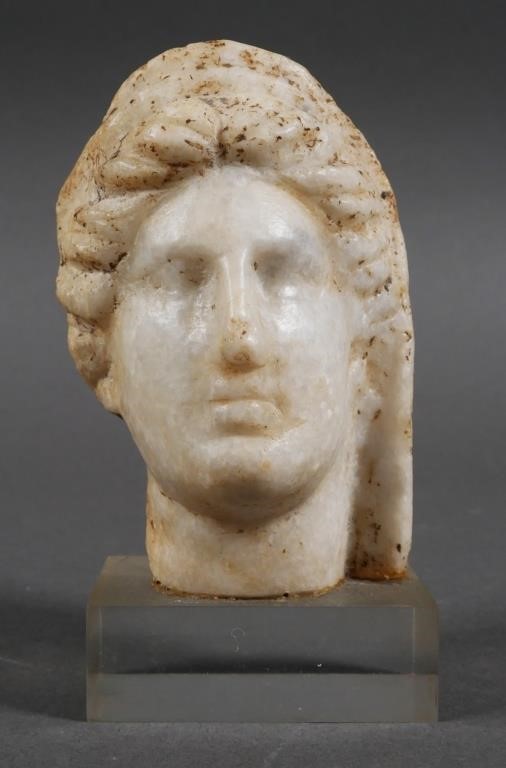 ANCIENT ROMAN MARBLE BUST