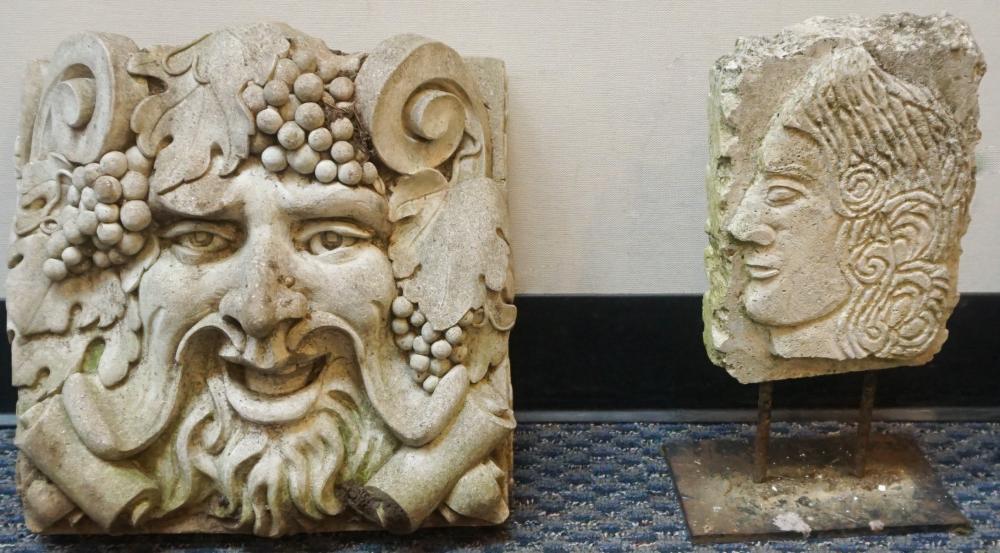 ANCIENT STYLE CARVED AND CAST STONE