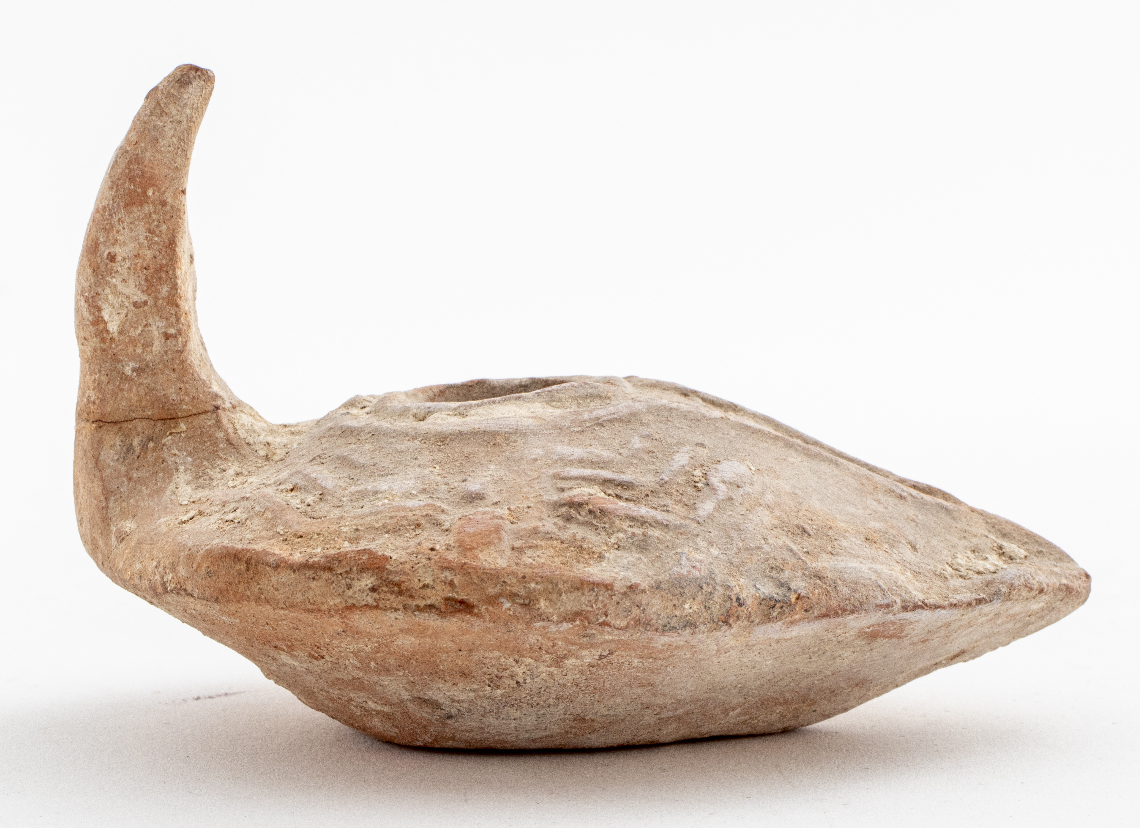 ANCIENT UMAYYAD POTTERY LAMP
