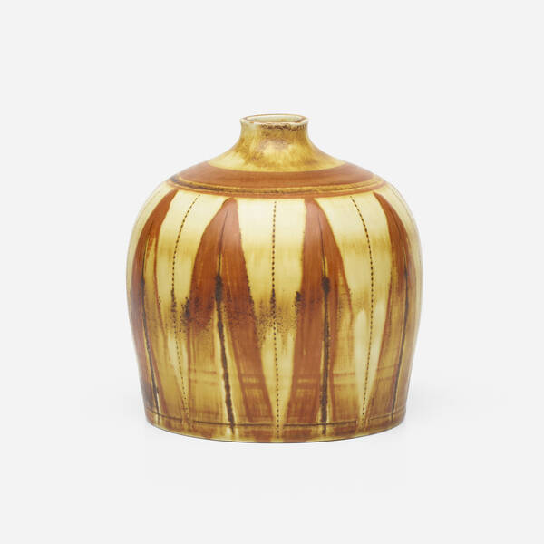 Anders Bruno Liljefors. Vase. c.