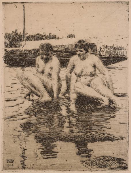 ANDERS ZORN (1860-1920) 1916 PENCIL
