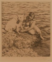 ANDERS ZORN (1860-1920), "SAPP