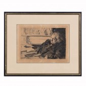 ANDERS ZORN, "ERNEST RENAN" PO