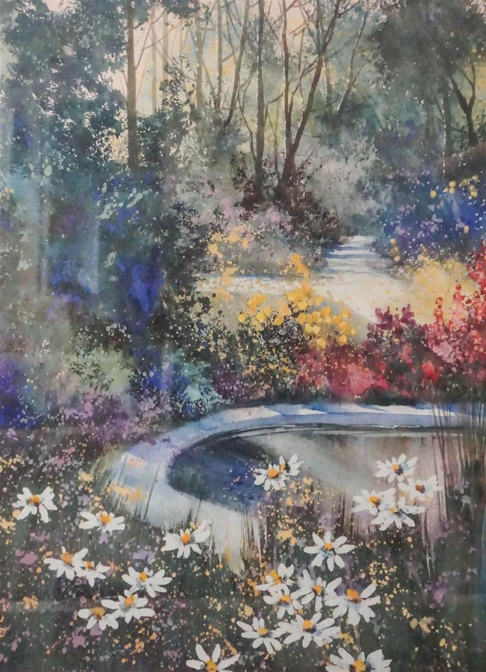 ANDERSON, HIDDEN POOL, WATERCOLOR