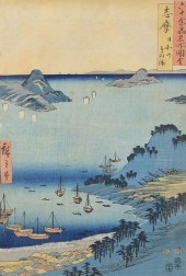 ANDO HIROSHIGE JAPANESE WOODBL