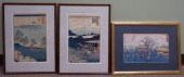 ANDO HIROSHIGE, TWO VERTICAL W