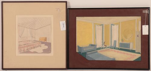 ANDRE ARBUS, 1903-1969, TWO
