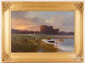 ANDRE BALYON, OIL ON CANVAS LA