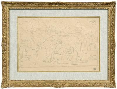 Andre Derain drawing (French,