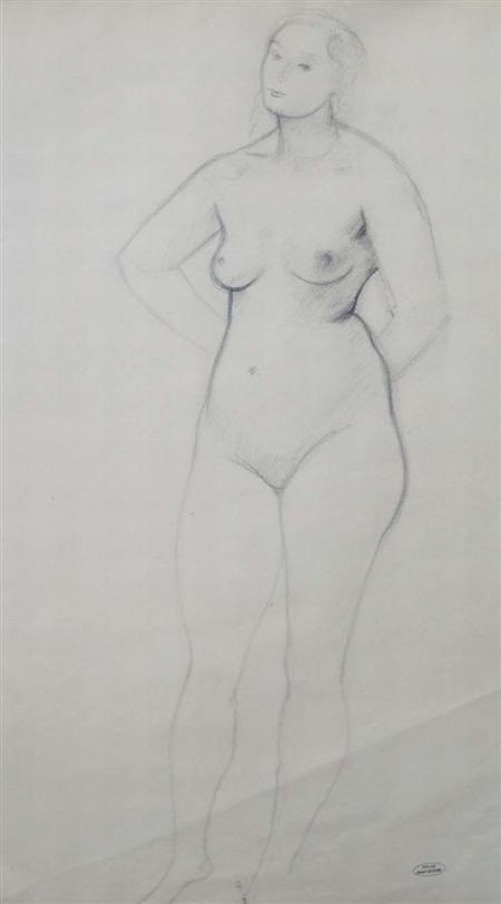 Andre Derain French, 1880-1954 Nude