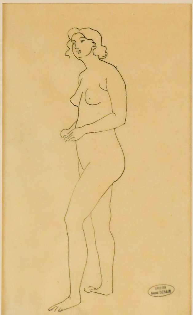 ANDRE DERAIN "NUDE STANDING