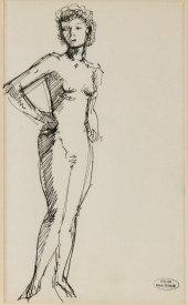 ANDRE DERAIN "STANDING NUDE" I
