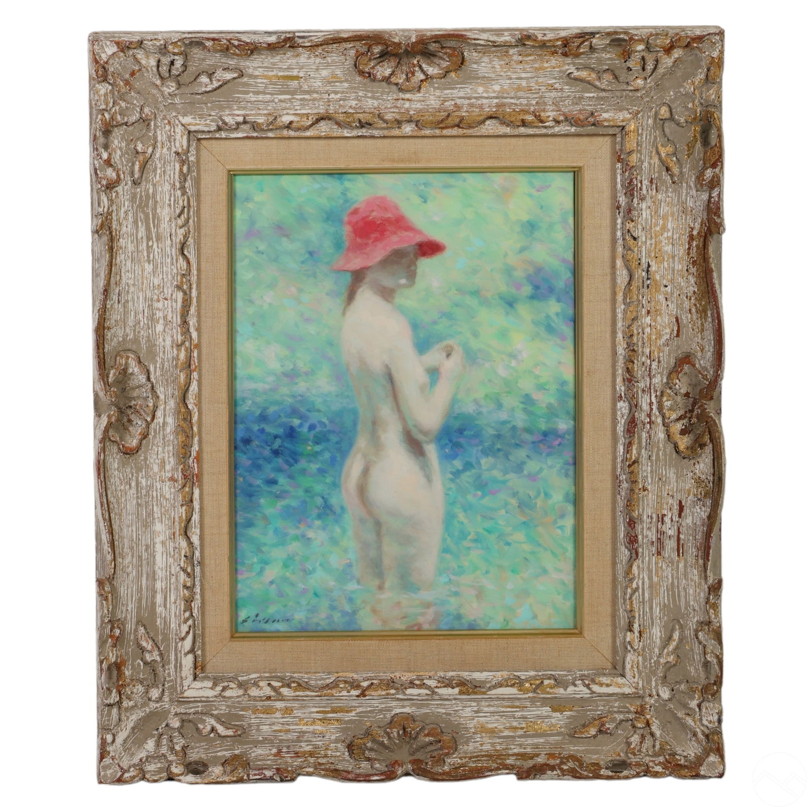 ANDRE GISSON 1921-2003 NUDE IN A
