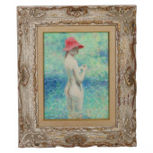 ANDRE GISSON 1921-2003 NUDE IN