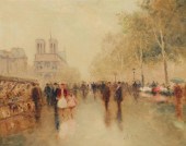 ANDRE GISSON (1921-2003) OIL O