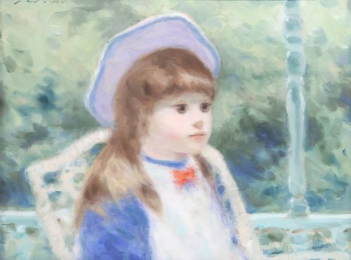 ANDRE GISSON (1921-2003) PORTRAIT