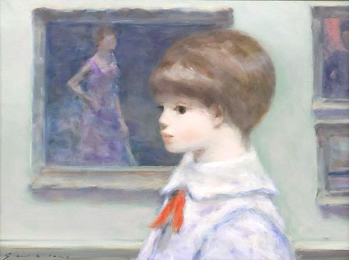 ANDRE GISSON (1921-2003) PORTRAIT
