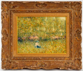 ANDRE GISSON FIGURE IN LANDSCA