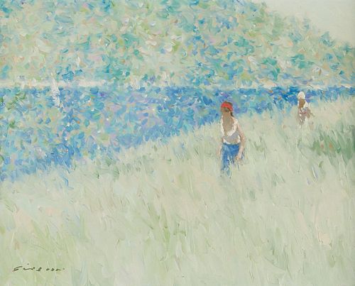 ANDRE GISSON IMPRESSIONIST OIL