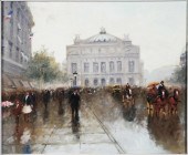 ANDRE GISSON, OIL ON CANVAS, P