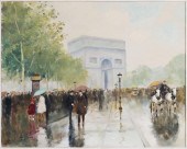 ANDRE GISSON, OIL ON CANVAS, P