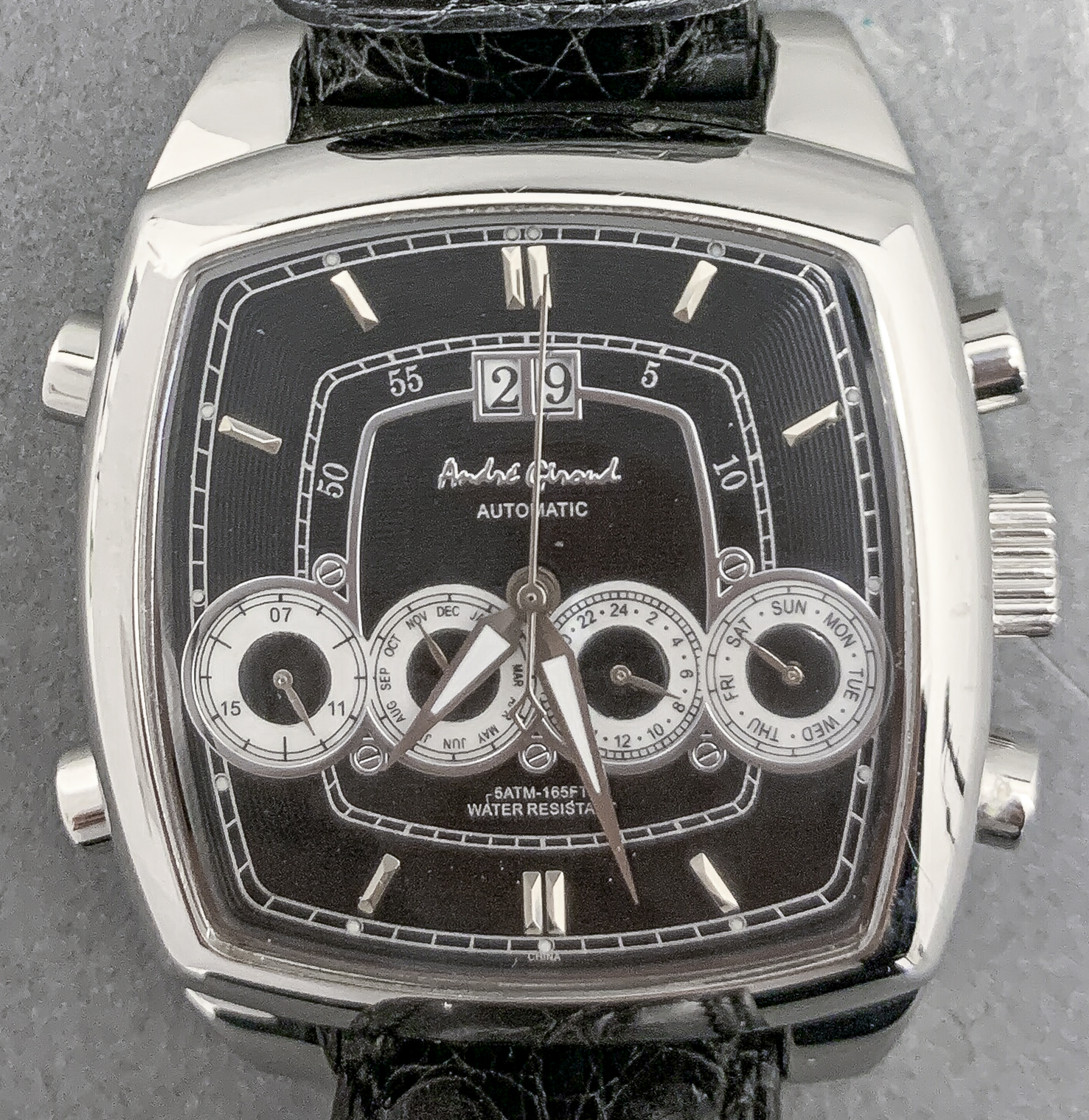 ANDRE GRIARD CHRONOGRAPH SQUARE