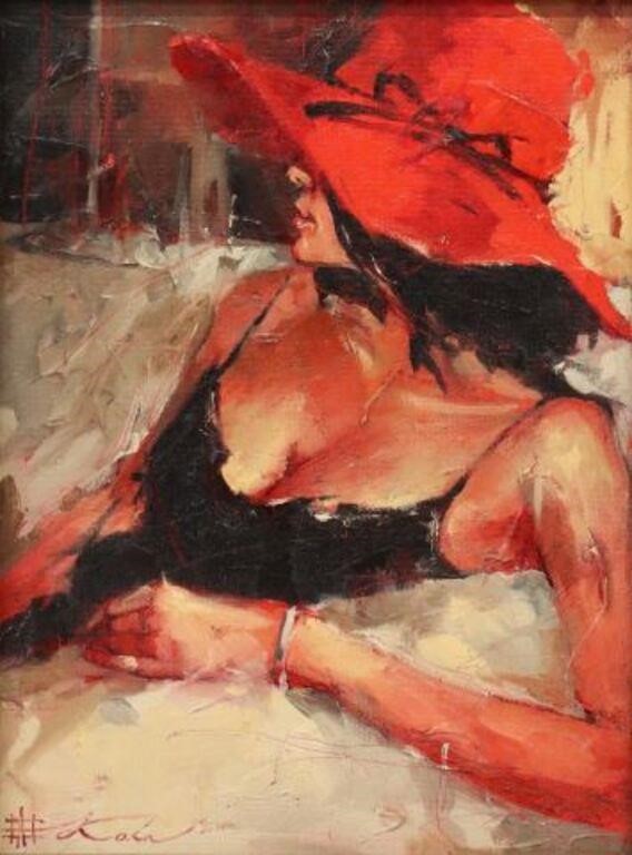 ANDRE KOHN (B.1972) 'NIKKI' OIL