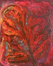 ANDRE LANSKOY MIXED MEDIA ON B