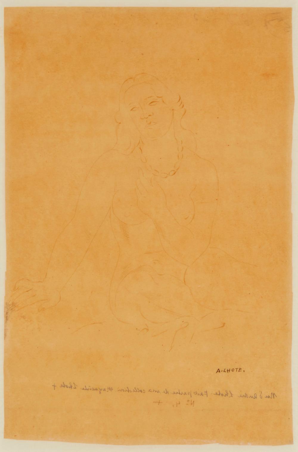 ANDRE LHOTE, (1885-1962), "NUE",