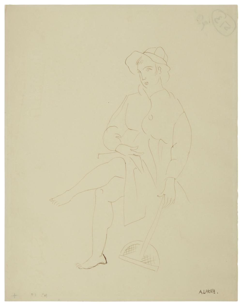 ANDRE LHOTE, (1885-1962), "SEATED