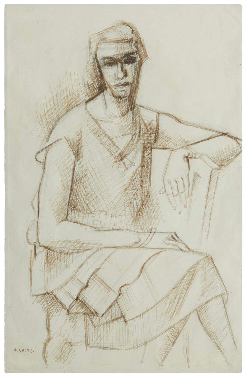 ANDRE LHOTE, (1885-1962), "SEATED