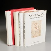 ANDRE MASSON, (2) CATALOGUES R