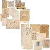 ANDRE MASSON, ARCHIVE OF SKETC