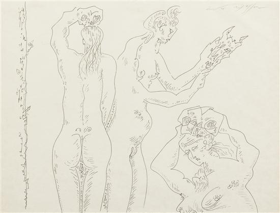 Andre Masson (French 1896-1987)