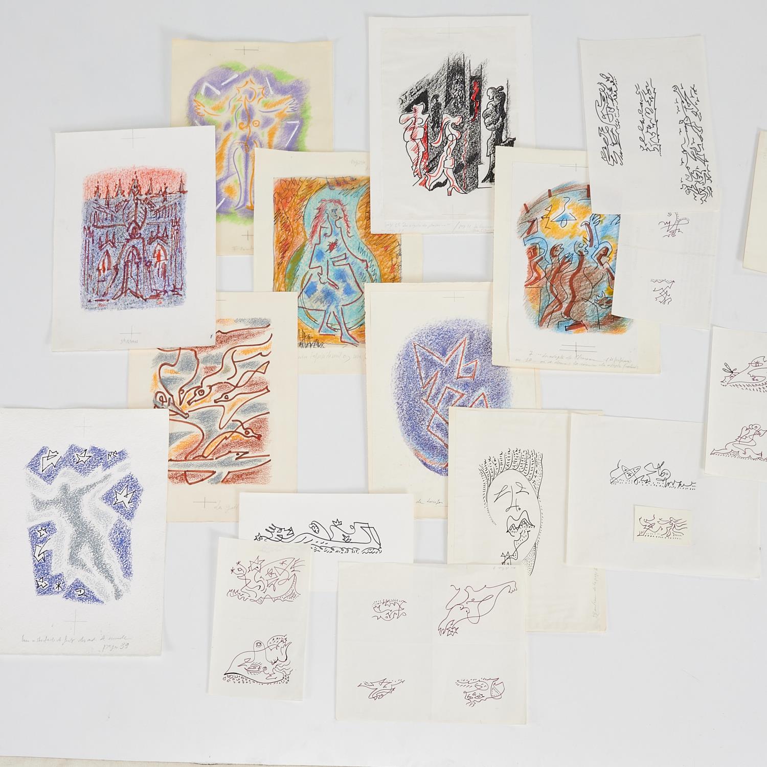 ANDRE MASSON, GROUP OF ORIGINAL