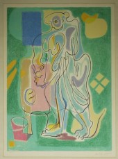 ANDRE MASSON LA PORTEUSE DE PA
