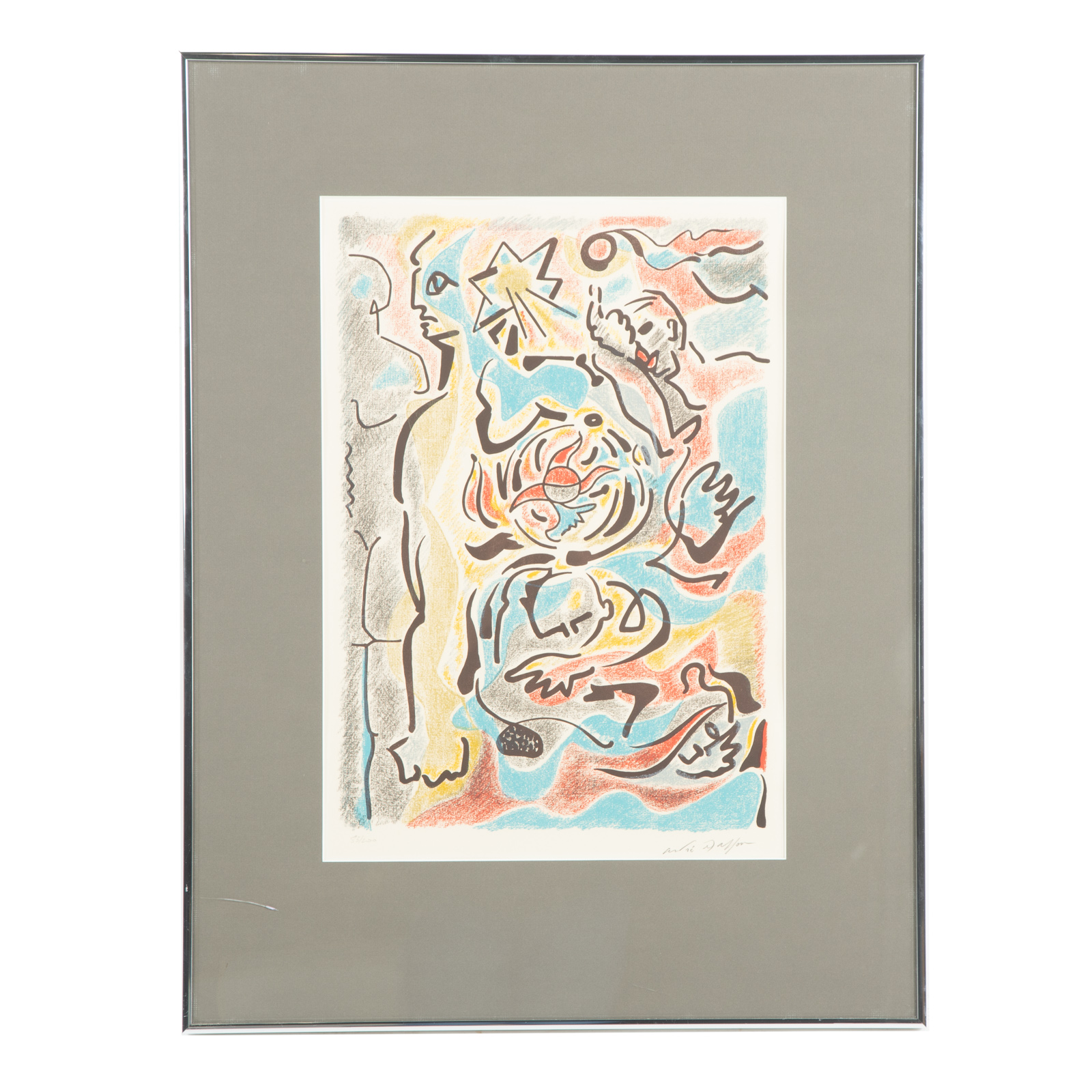 ANDRE MASSON. "OMMAGIO A