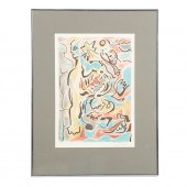 ANDRE MASSON. "OMMAGIO A MICHE
