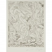 ANDRE MASSON, SIGNED ETCHING A