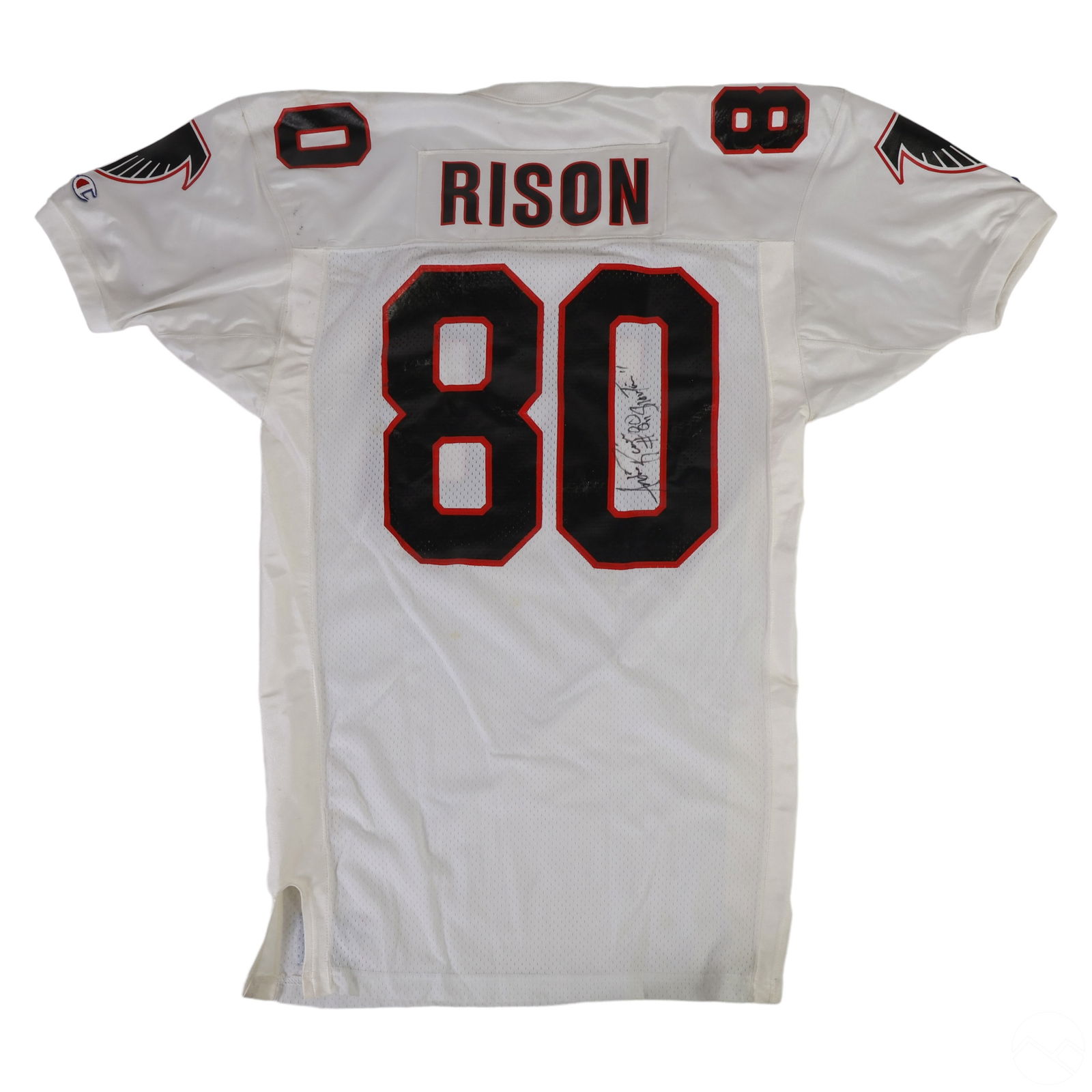ANDRE RISON AUTOGRAPHED GAME WORN