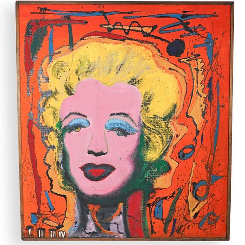 ANDREA BONORA SIGNED OIL