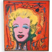 ANDREA BONORA SIGNED OIL PAINT