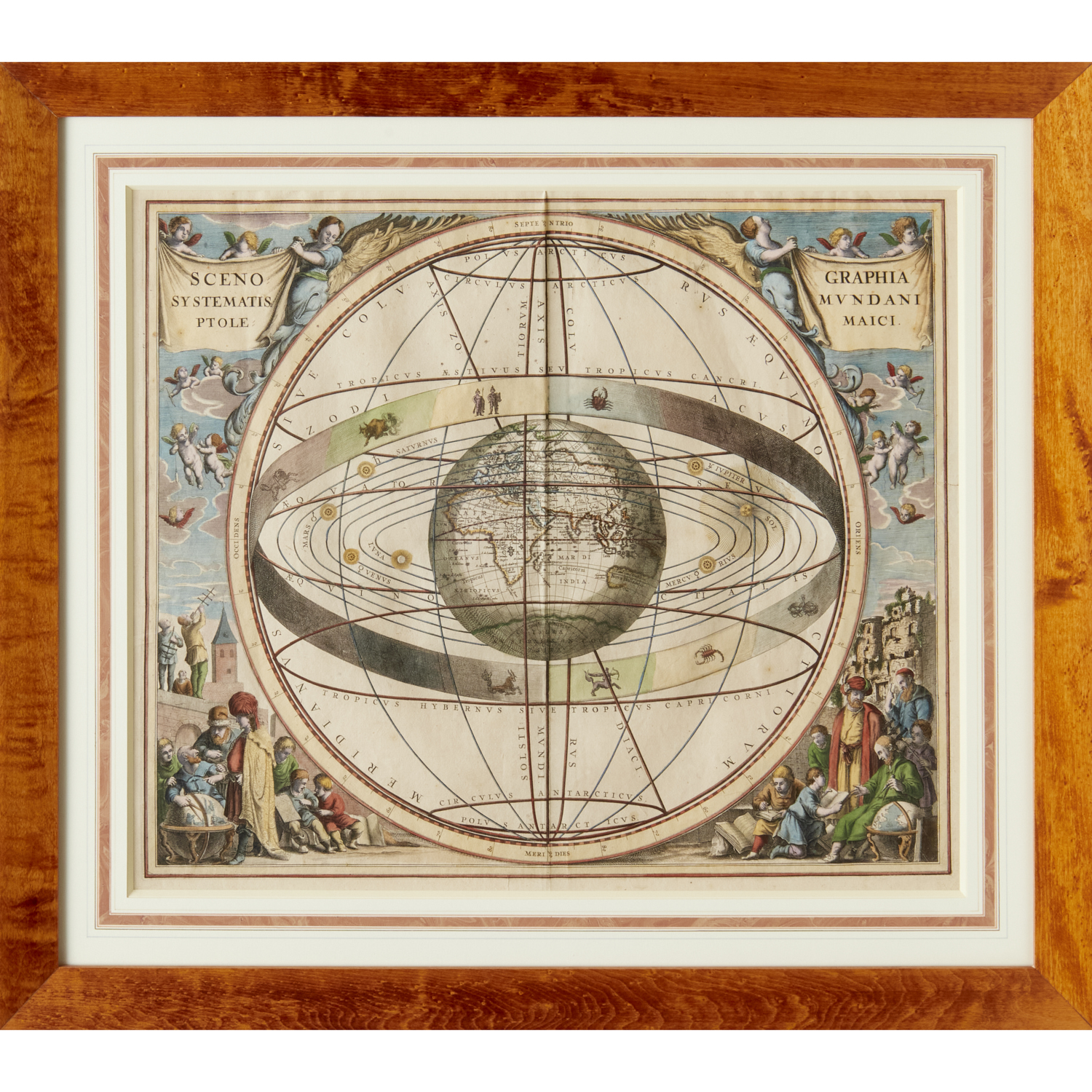 ANDREAS CELLARIUS, MAP, C. 1660, EX