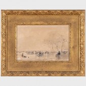 ANDREAS SCHELFHOUT (1787-1870)