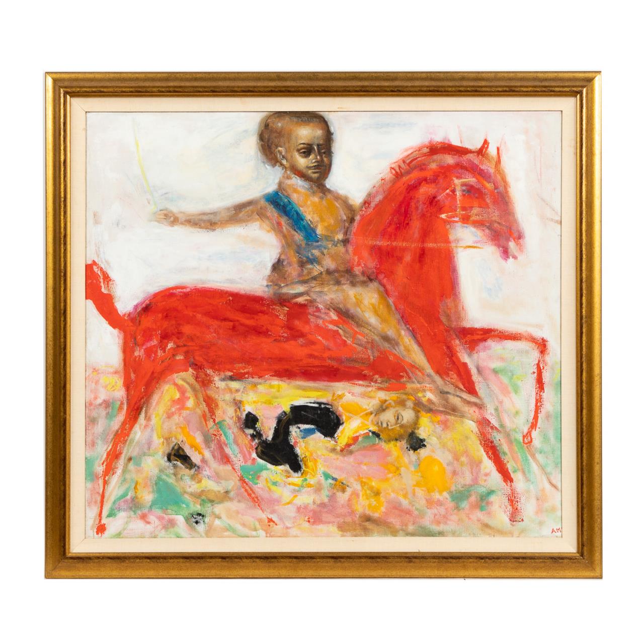 ANDREI MEDVEDEV, MODERN OIL ON