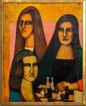 ANDRES MONREAL 'CHESS PLAYERS'