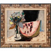 ANDRES SEGOVIA, OIL ON BOARD A