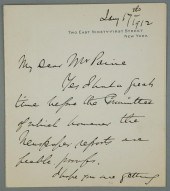 ANDREW CARNEGIE SIGNED LETTER