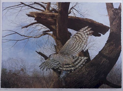 ANDREW GORDON MOORE LITHOGRAPH,